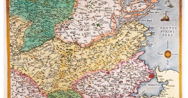 Romania Bulgaria harta medievala